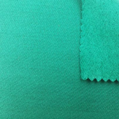 bug-at kaayo nga 420gsm 100% cotton fleece knitted terry fabric 56 kolor para sa paggamit sa pantalon ug shorts