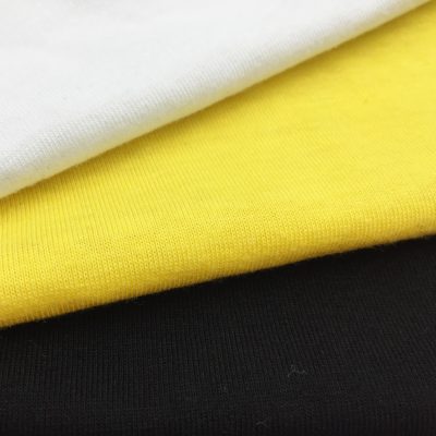 170gsm single jersey knit fabric 60%Cotton 40%Polyester 56 colors
