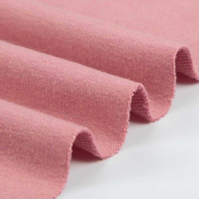240gsm Polyester Cotton Blend Knitted French Terry 65% Polyester 35% Cotton Sportswear Fabric