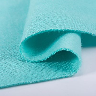 300gsm e lohiloeng ka boea ba lesela la terry 100% Polyester Hoodie Fabric