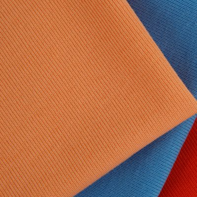 220/260gsm milano rib fabric 75% Cotton 25% Polyester Suit Fabric