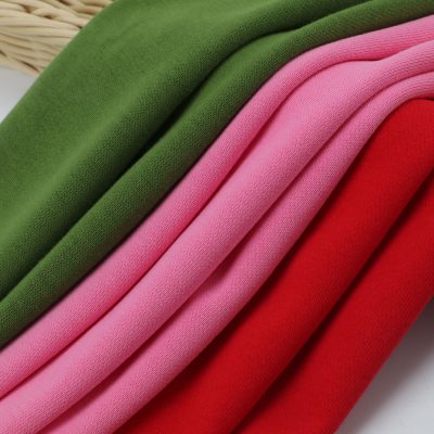 Heavyweight 280gsm cotton polyester knit terry fabric 90%cotton 10%polyester hoodie material