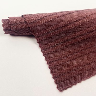 180 gsm Cotton-feel high-stretch ribbed fabric 91% Nylon 9% spandex yoga clothing fabric