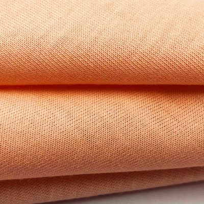 130 gsm 40 count rc plain weave fabric 50% Lenzing Viscose 50% cotton T-shirt fabric