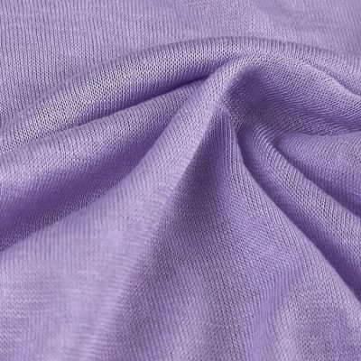 120gsm 59% Viscose 41% Polyester Slub Knit Fabric 175cm ZJ2144