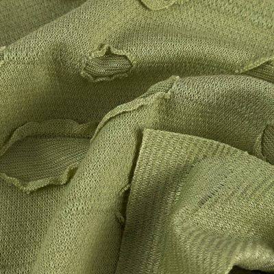 150gsm 98% Polyester 2% Spandex Elastane Jacquard Knit Fabric 190cm TH38016