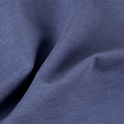 175gsm 45.5% Modal 45.5% Cotton 9% Spandex Elastane Single Jersey Knit Fabric 170cm DS42037