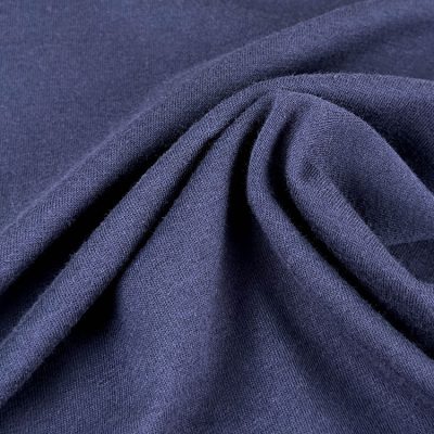 Tessuto in maglia single jersey 180 g/m² 56% cotone 39% poliestere 5% spandex elastan 168 cm KF847