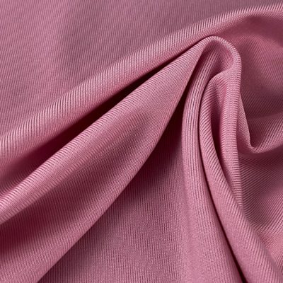 180gsm 90% Polyester 10% Spandex Elastane Brushed Single Jersey Knit Fabric 168cm KF645
