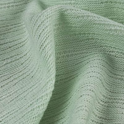 195gsm 97%Polyester 3%Spandex Elastane Slub Knit Fabric 155cm ZJ2177