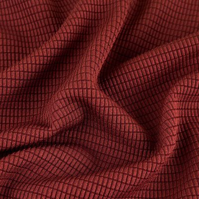 245gsm 95%Полиестер 5%Spandex Elastane Жакард плетена ткаенина 160cm TH38012