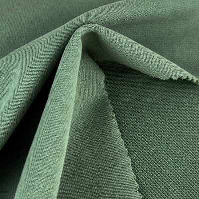 250gsm 83% Cotton 17% Polyester French Terry Knitted Fabric 185cm KF784