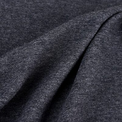 250gsm 95% Cotton 5% Spandex Elastane Rib Brushed Knit Fabric 175cm KF736A
