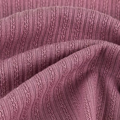250gsm 95% Polyester 5% Spandex Elastane Jacquard Knit Fabric 160cm TH38001