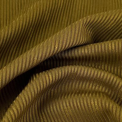 250gsm 95%Polyester 5%Spandex Elastane Rib Knit Fabric 160cm LW2198