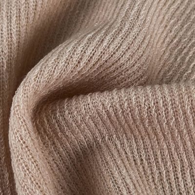250gsm 97% Polyester 3% Spandex Elastane Double Pit Strip Floral Yarn Fabric 140cm SM2163
