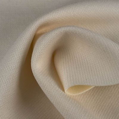 260gsm 24%Cotton 24%Viscose 44%Polyester 8%Spandex Elastane Scuba Knitted Fabric 155cm KQ2221