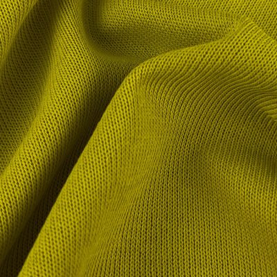 Tessuto a costine in maglia a coste da 260 g/m² 50% cotone 45% poliestere 5% spandex e elastan 170 cm LW26019