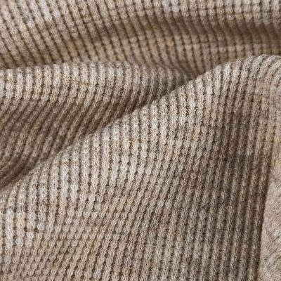260gsm 62.4%Polyester 33.6%Cotton 4%Spandex Elastane Rib Knit Fabric 155cm LW2172