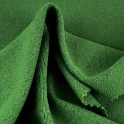 260gsm 65%Cotton 30%Polyester 5%Spandex Elastane Brushed Knit Fabric 170cm KF699