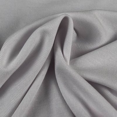260gsm 65%Viscose 30%Polyester 5%Spandex Elastane Rib Knit Fabric 175cm KF1193