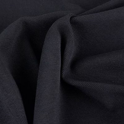 260gsm 95% Cotton 5% Spandex Elastane Rib Knit Fabric 170cm KF957