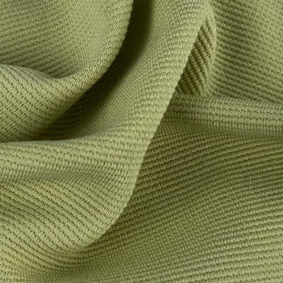 270gsm 47% Cotton 47% Viscose 6% Spandex Elastane Ottoman Fabric 165cm TJ35002