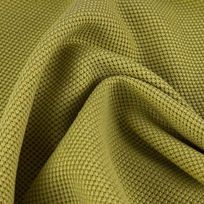 270gsm 78.5%කපු 20%පොලියෙස්ටර් 1.5%Spandex Elastane Pique Knit Fabric 170cm ZD2180