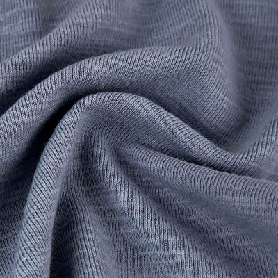 280gsm 34% Cotton 62% Polyester Rib Knit Fabric 170cm LW2162
