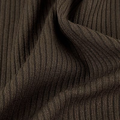280gsm 35%Viscose 65%Polyester Rib Knit Fabric 130cm LW26021