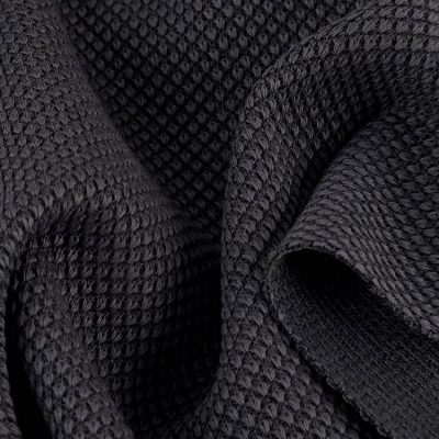 280gsm 41%Cotton 58%Polyester 1%Spandex Elastane Pique Knit Fabric 160cm ZD37009