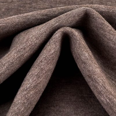 280gsm 43.5%කපු 43.5% Modal 10%Spandex Elastane 3%Silk Interlock Brushed Knit Fabric 165cm KF2022