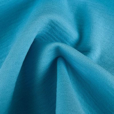 280gsm 80% Coton 15% Polyester 5% Spandex Elastane Double Jacquard Knit Lamba 185cm SM21019