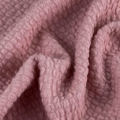 280gsm 95%Polyester 5% Spandex Elastane Jacquard Knit Fabric 150cm TH2218