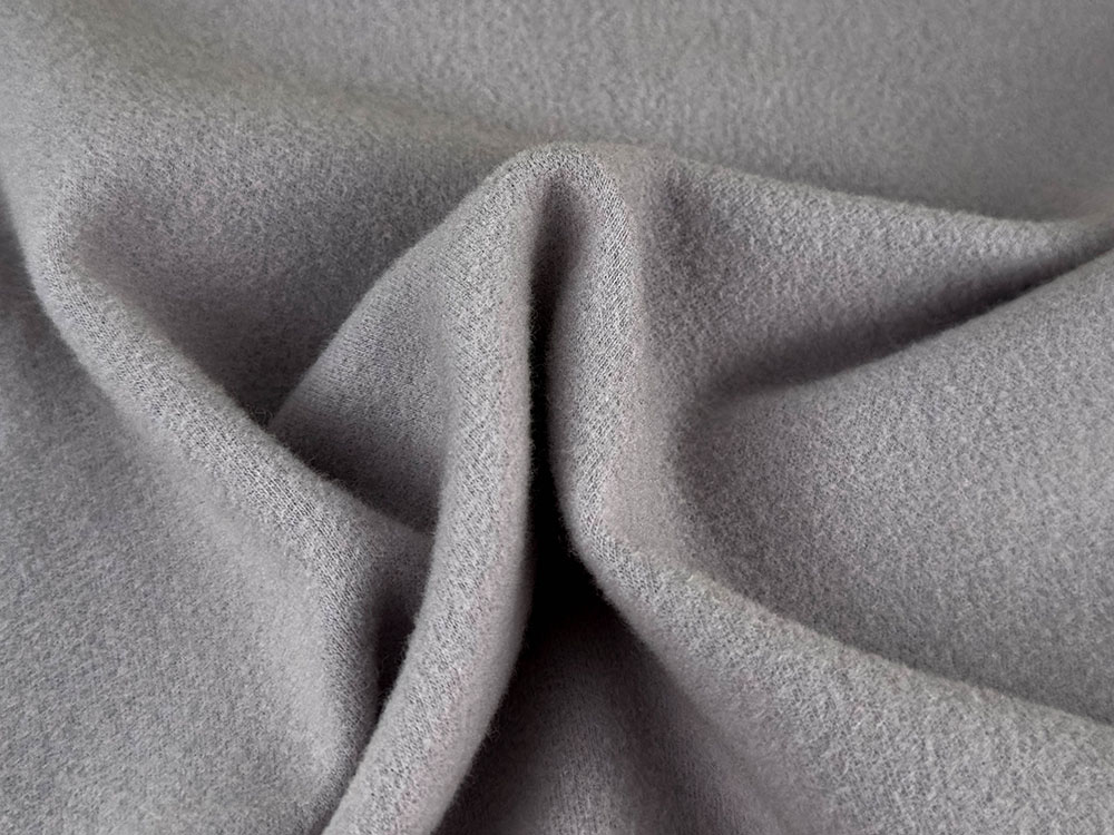300gsm 37% Viscosum 28% Acrylicum 28% Cotton 7% Spandex Elastane Brushed Knit Fabric Duplex Knit Fabric 175cm RY370