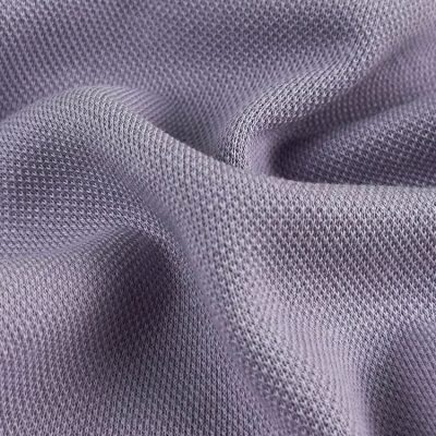 320gsm 50% කපු 50% පොලියෙස්ටර් Pique Knit Fabric 185cm ZD37011