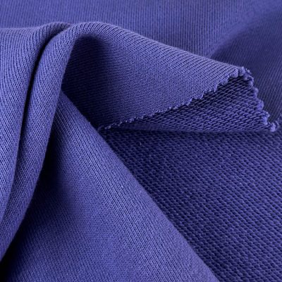 360gsm 100% Owu French Terry Knitted Fabric 185cm KF779