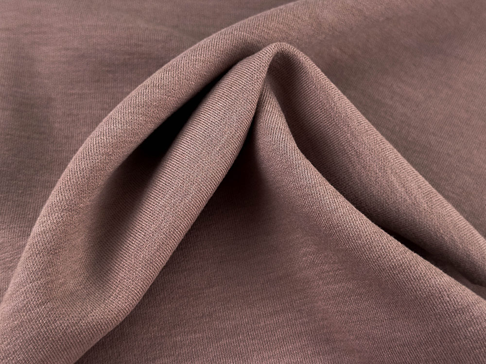 360gsm 49%Viscose 38%ඇක්‍රිලික් 8%Spandex Elastane 5%Wool Interlock Brushed Knit Fabric 165cm YM0418