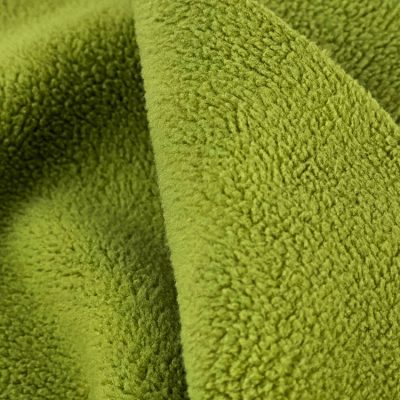 550gsm 95%Polyester 5%Spandex Elastane Polar Fleece Fabric 185cm YL40003