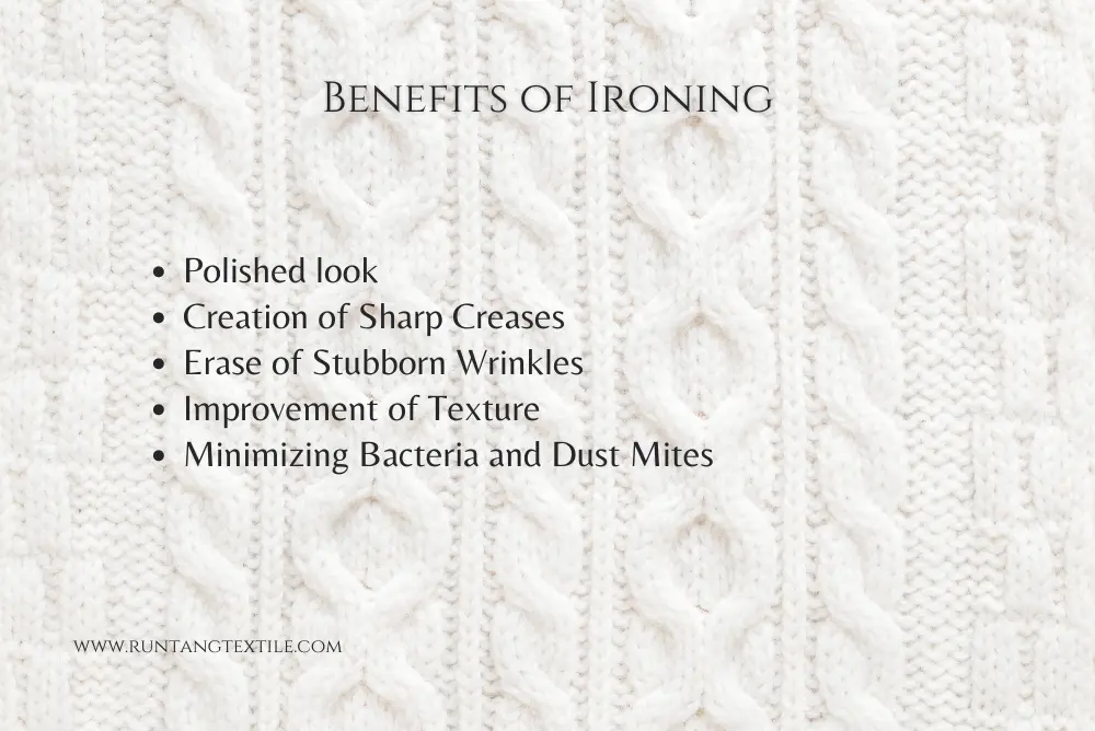 Ironing of Knit Fabrics