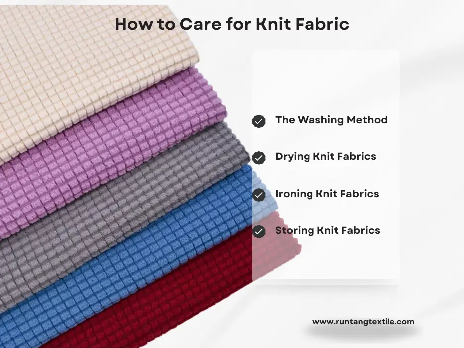 How to Care for Knit Fabric