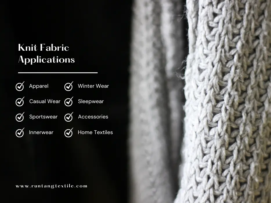 Knit Fabric Applications